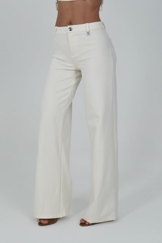 NARA PANTS IVORY - LEVIÁH