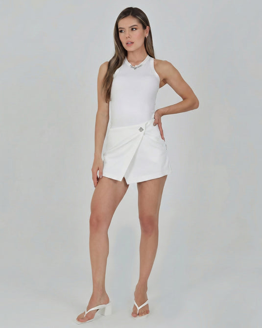 WYRA SKIRT IVORY