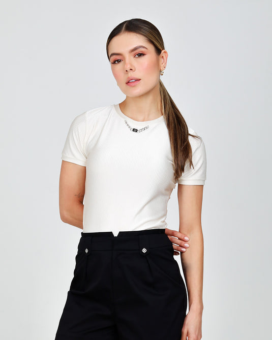 T-SHIRT GOYA IVORY
