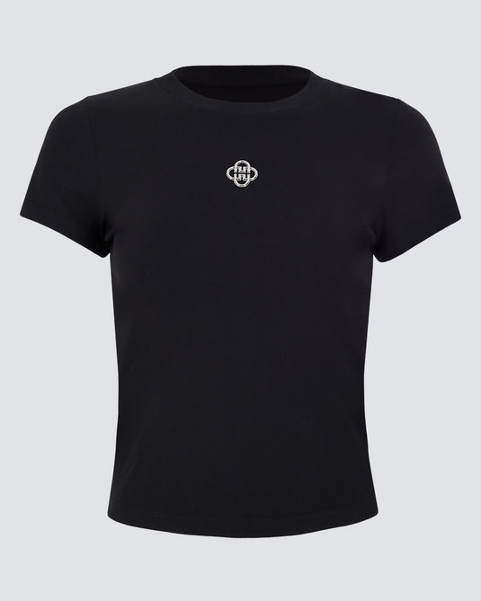 KYRA T-SHIRT BLACK - LEVIÁH