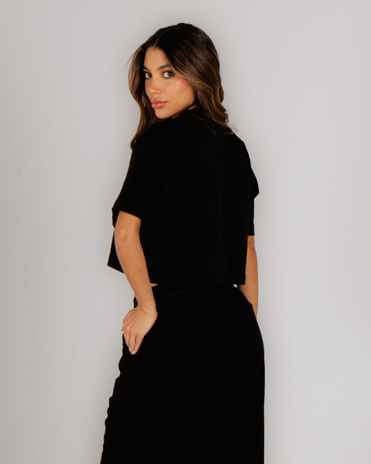 ÉLIA CROOPED BLACK - LEVIÁH