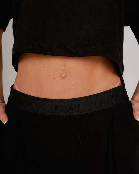 IMPERIO PANTS BLACK - LEVIÁH