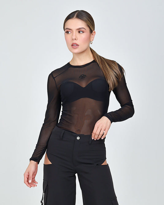 LONG SLEEVE EMMA BLACK