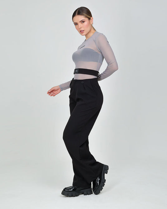 LONG SLEEVE GAVY GRAY