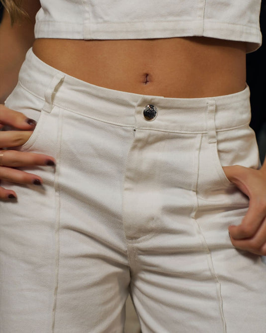 INSTINTO PANTS IVORY - LEVIÁH